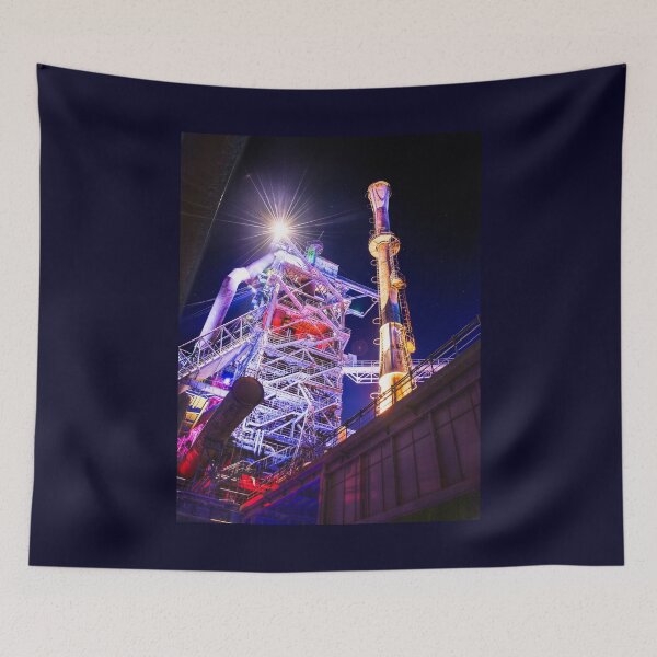 Item preview, Industrial HDR photography - Steel Plant 1 designed and sold by BonniePhantasm.