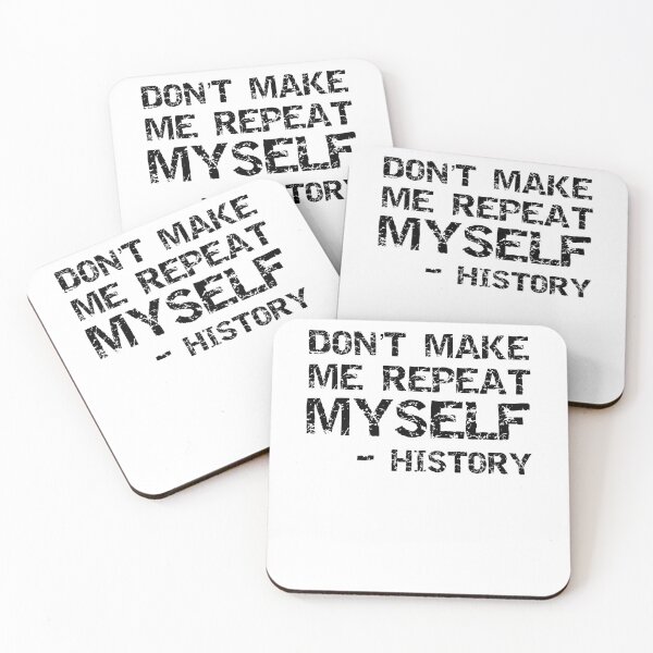 Item preview, Vintage Don't Make Me Repeat Myself - History Funny History Joke designed and sold by TNDesignStudio.