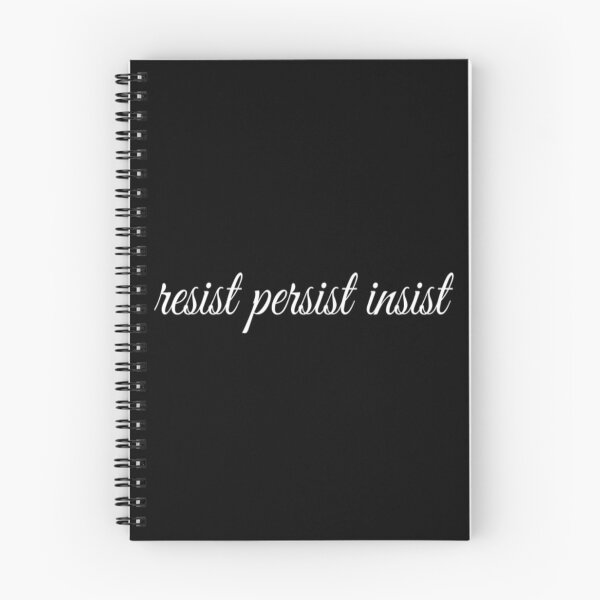 Item preview, Resist Persist Insist designed and sold by CatMonkStudios.