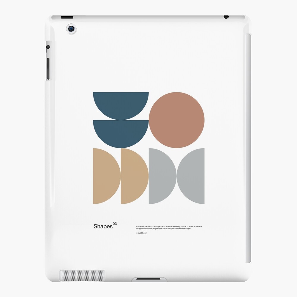 Shapes 03 iPad Case & Skin