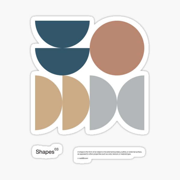 Shapes 03 Sticker