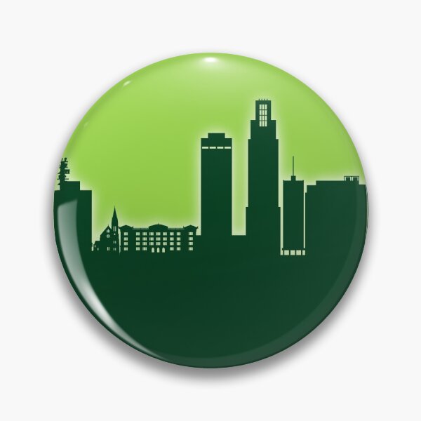 Item preview, Omaha Nebraska Skyline designed and sold by ArtPrints.