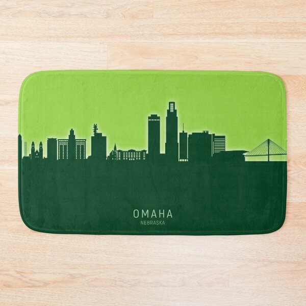 Item preview, Omaha Nebraska Skyline designed and sold by ArtPrints.