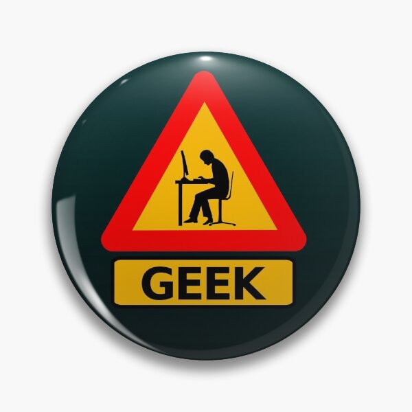 Item preview, Funny Geek Sign designed and sold by shabzdesigns.