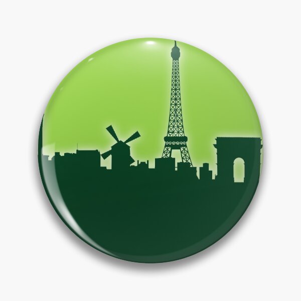 Item preview, Paris France Skyline designed and sold by ArtPrints.