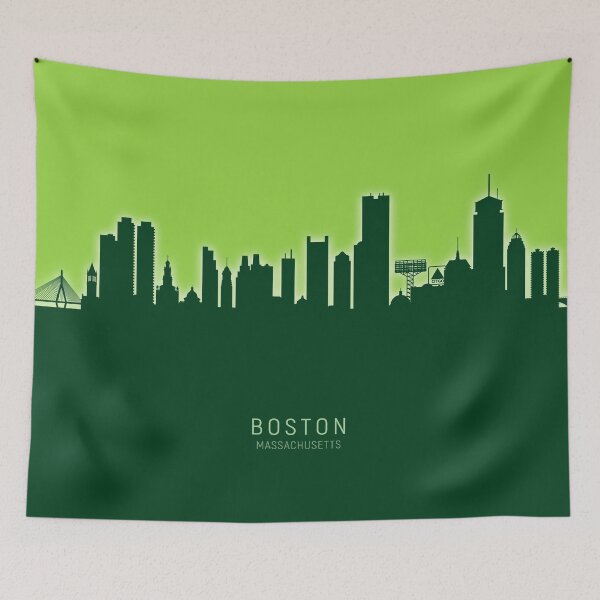 Item preview, Boston Massachusetts Skyline designed and sold by ArtPrints.