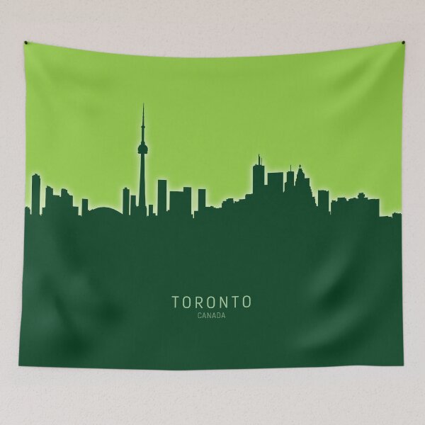 Aperçu de l'œuvre Toronto Canada Skyline créée et vendue par ArtPrints.