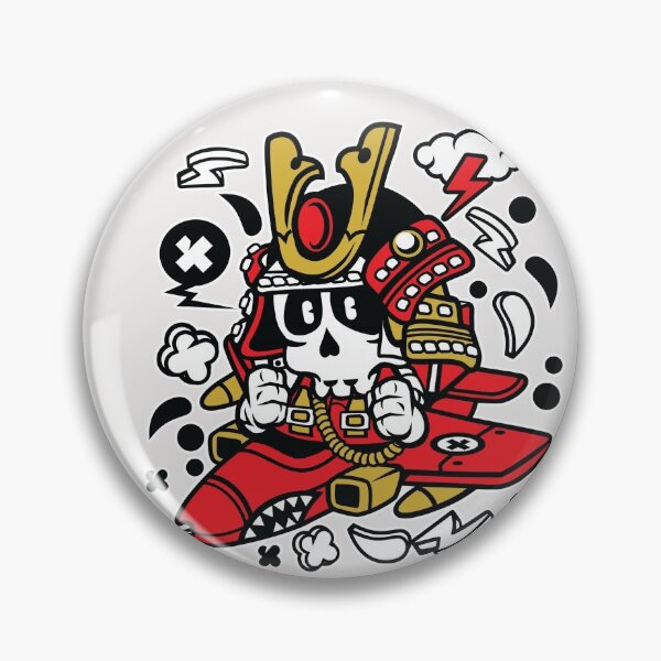 Artikelvorschau, Samurai Fighter Pilot entworfen und verkauft von Nickelparis.
