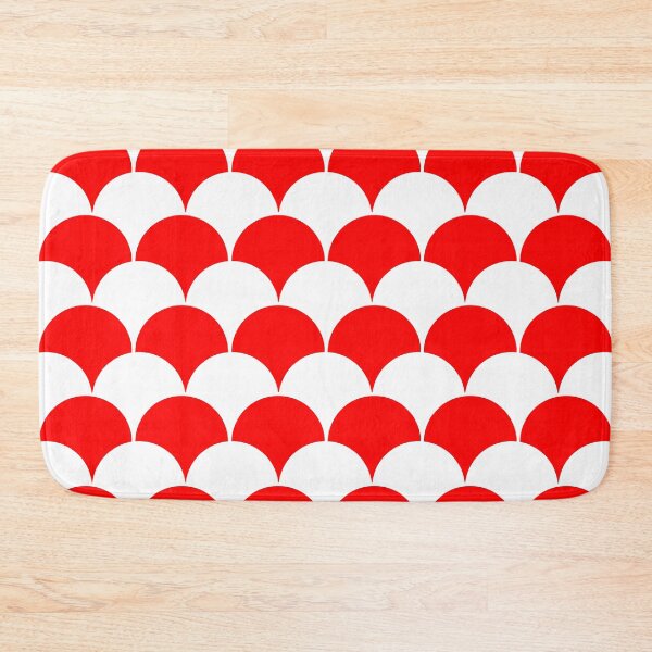Item preview, Abstract pattern - red and white. designed and sold by K.S ART.