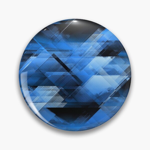 Item preview, Abstract geometric blue designed and sold by Gaspar Avila.