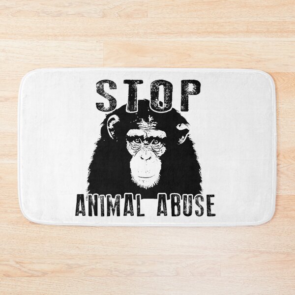 Item preview, Stop Animal Abuse - Chimpanzee  designed and sold by ValentinaHramov.