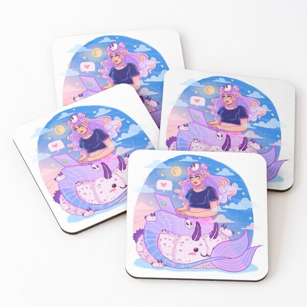 Item preview, Space & Sea Buns designed and sold by controlzee-.