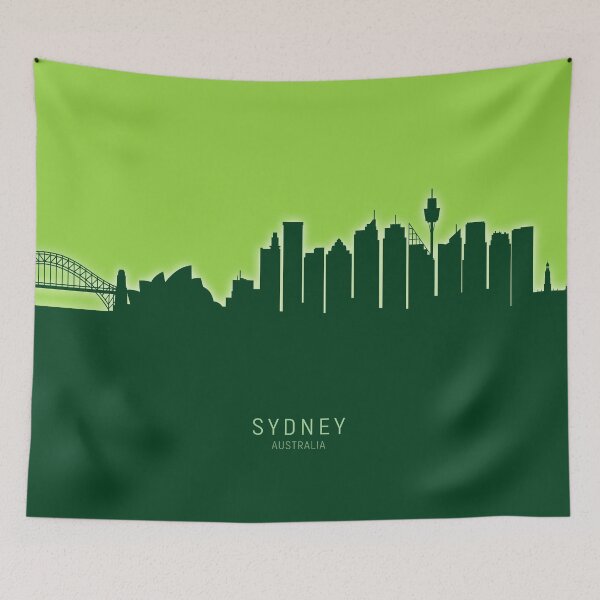 Item preview, Sydney Australia Skyline designed and sold by ArtPrints.