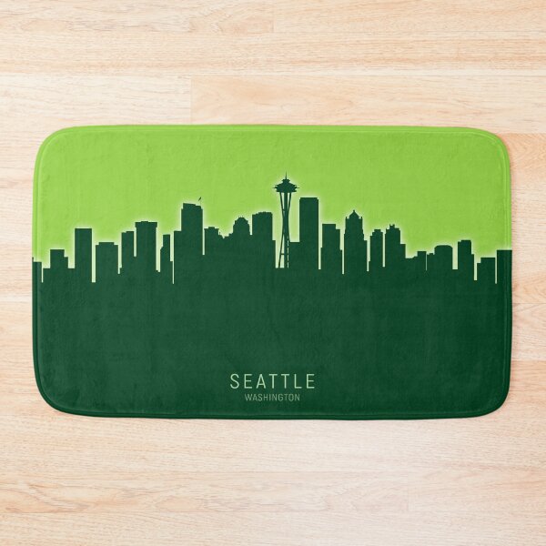 Aperçu de l'œuvre Seattle Washington Skyline créée et vendue par ArtPrints.