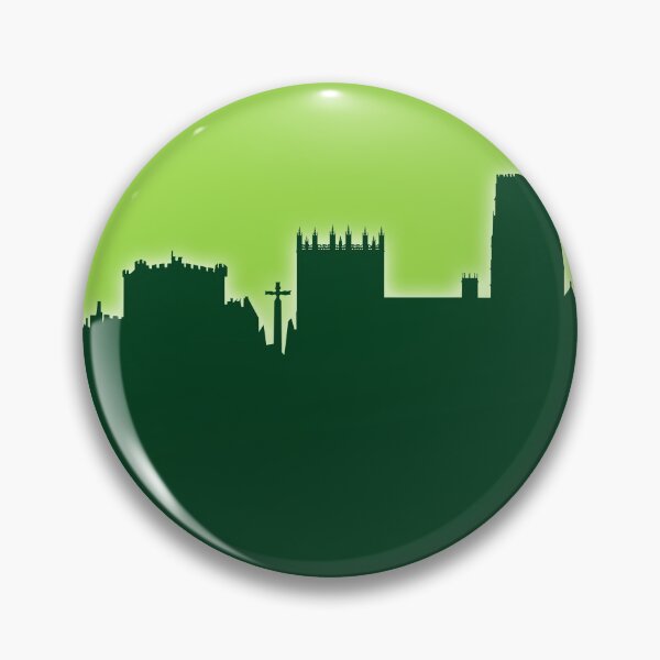 Item preview, Durham England Skyline Cityscape designed and sold by ArtPrints.
