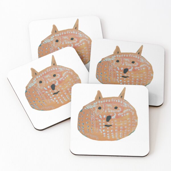 Item preview, Yellow dog in the style of a child's drawing designed and sold by bernd49.