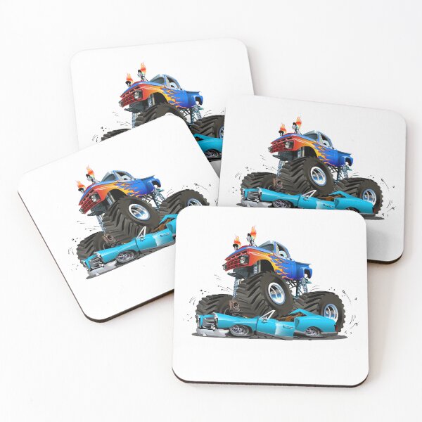 Item preview, Monster Truck Tshirt, Monster Trucks Rule, Monster Cars T-Shirt designed and sold by belmahdy.