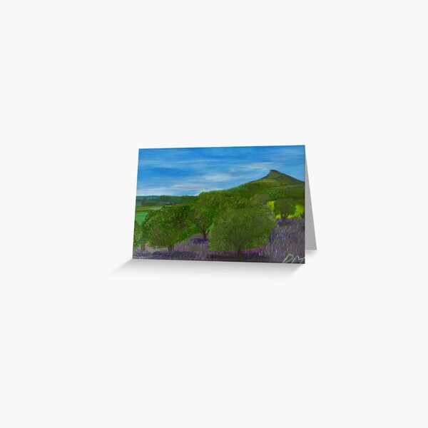 Roseberry Topping - SCENESCAPESHOP Greeting Card