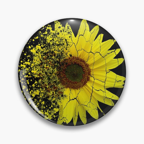 Item preview, Decay - Sliver of a sunflower, sunflowers designed and sold by rhnaturestyles.