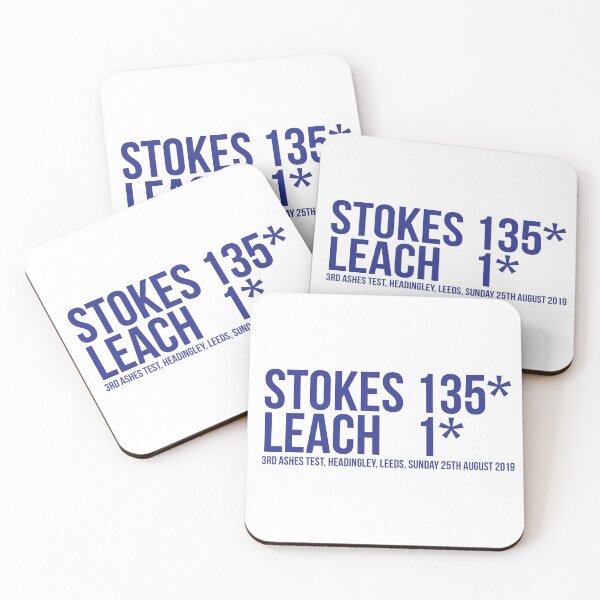 Item preview, Stokes & Leach Scores, 3rd Ashes Test designed and sold by dbutler1990.