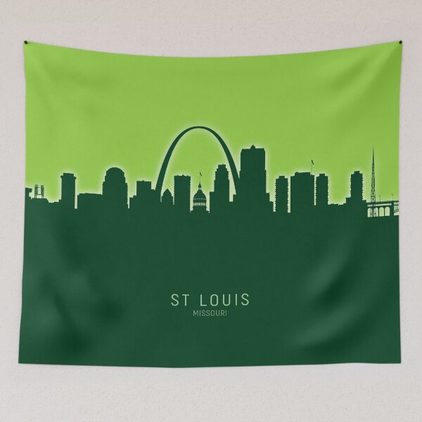 Item preview, St Louis Missouri Skyline designed and sold by ArtPrints.