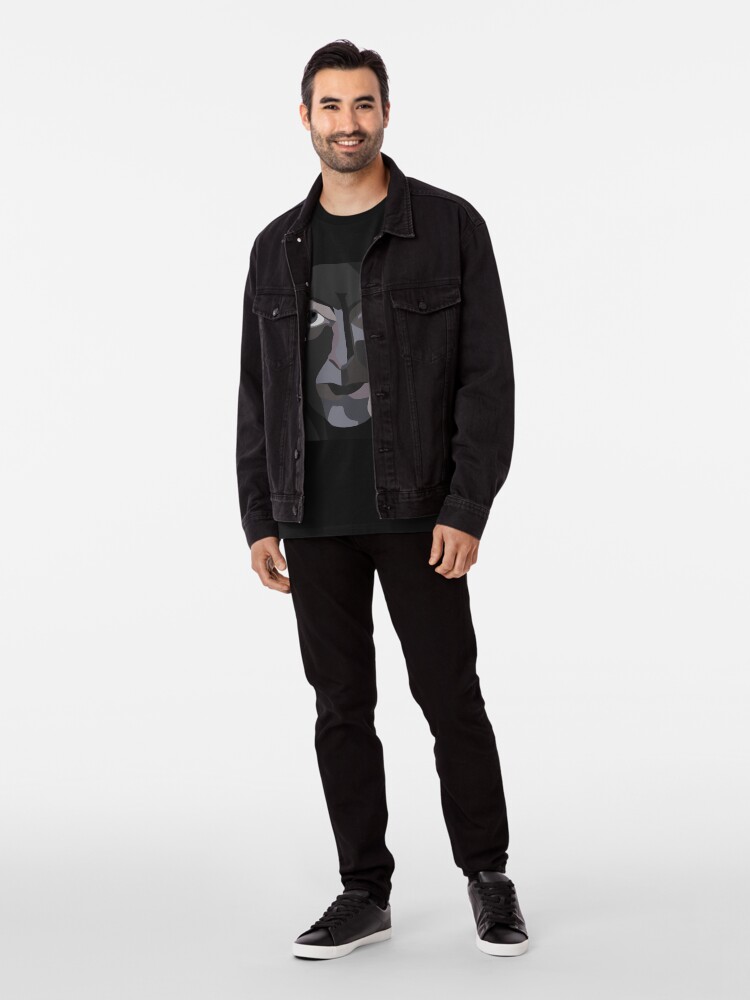 Alternate view of BLACK THUMB CUBE Premium T-Shirt