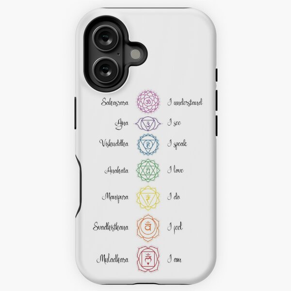 Item preview, Chakra Affirmations Rainbow Print, Chakras Names,, Zen Art, Meditation Print designed and sold by EnchantedWishes.