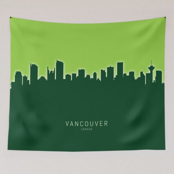 Item preview, Vancouver Canada Skyline designed and sold by ArtPrints.