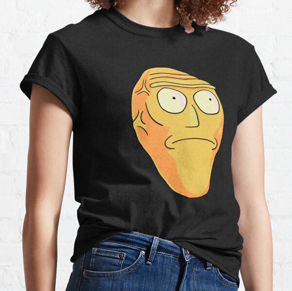 Motif de tête flottante de Rick et Morty (Fan Art) T-shirt classique