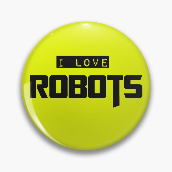 Item preview, I love Robots designed and sold by squarebubble.