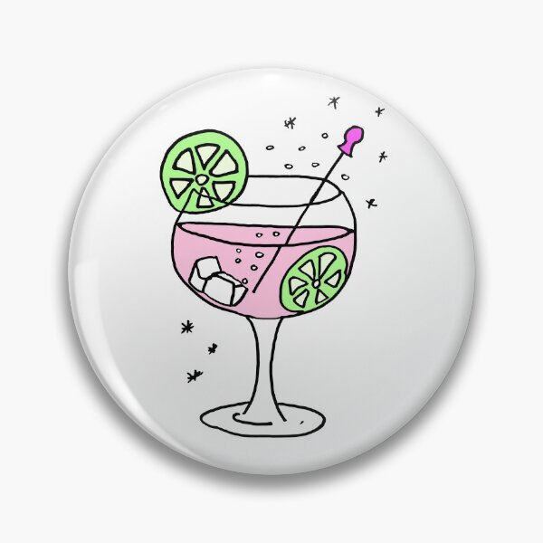 Item preview, Pink Gin Cartoon designed and sold by michellelegrand.