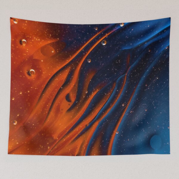 Item preview, Red and blue drape designed and sold by philippe souvy.