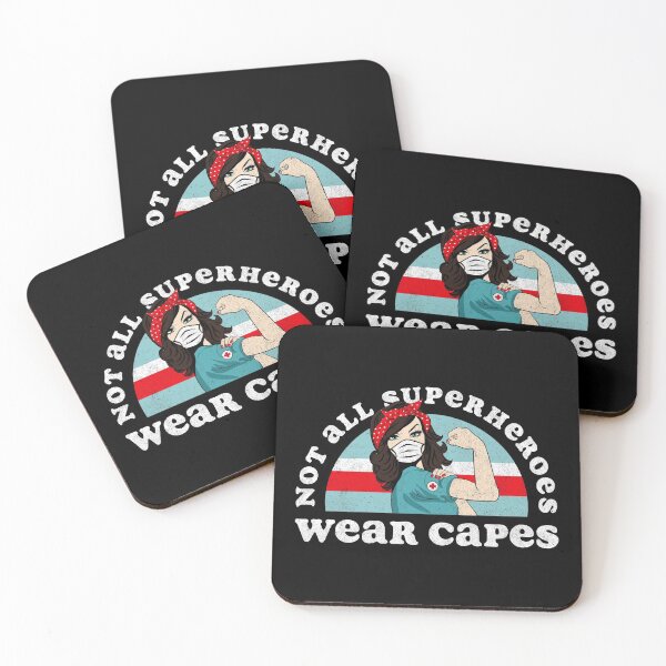Item preview, Not all Superheroes Wear Capes  Nurse designed and sold by Tingsy.