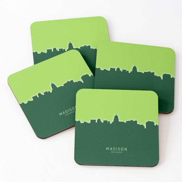 Item preview, Madison Wisconsin Skyline designed and sold by ArtPrints.