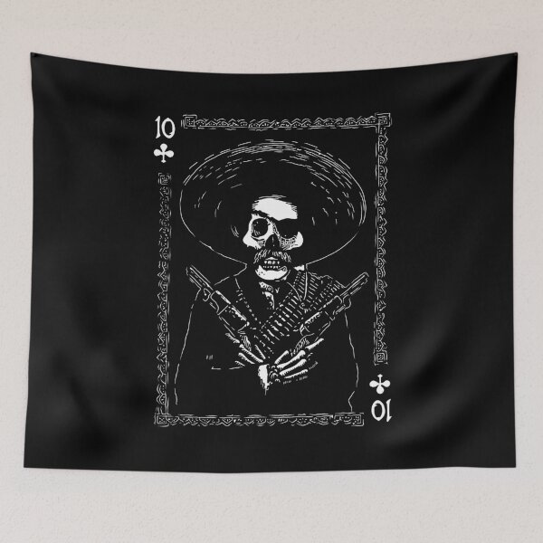 Item preview, Day of the Dead - Ten of Clubs designed and sold by fullrangepoker.