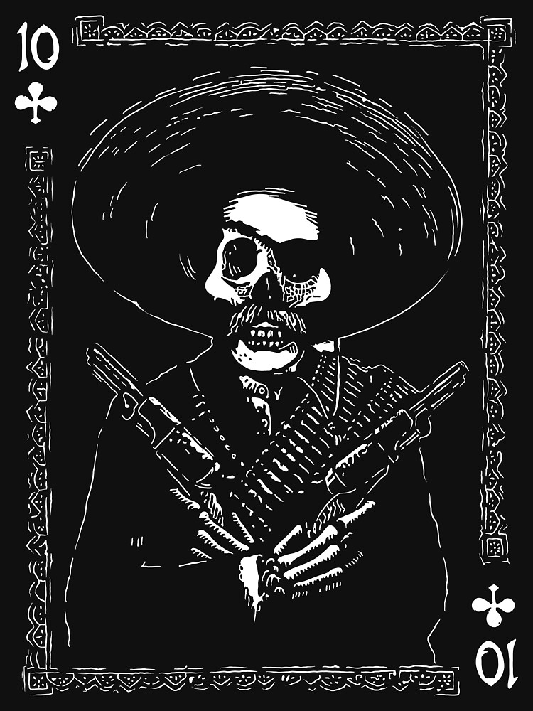Day of the Dead - Ten of Clubs by fullrangepoker