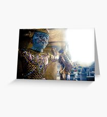 Temple Holders Greeting Card
