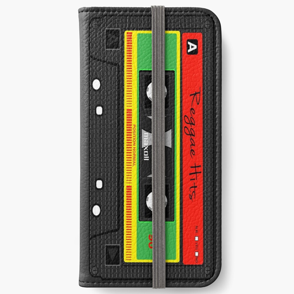 Cassette Tape Black - Men's Wallet