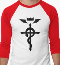 Edward Elric Symbol Men's Baseball ¾ T-Shirt