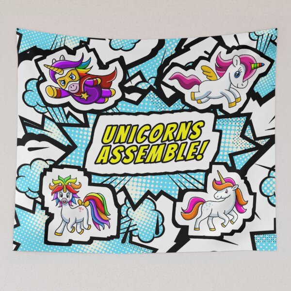 Item preview, Unicorns Assemble! designed and sold by fpsmattyb.