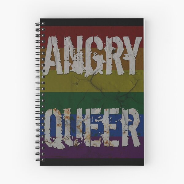 Artikelvorschau, Wütender Regenbogen Queer entworfen und verkauft von Caliel.