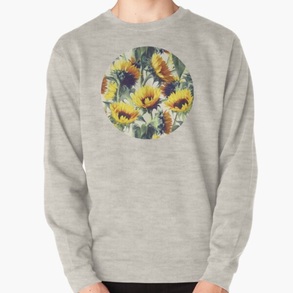 Sunflowers Forever Pullover Sweatshirt