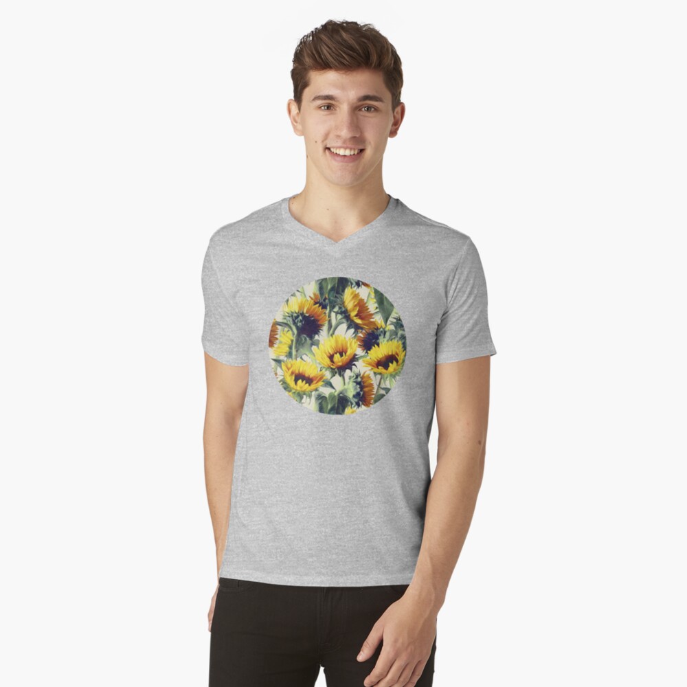 Aperçu de l'œuvre T-shirt col V créée et vendue par micklyn.
