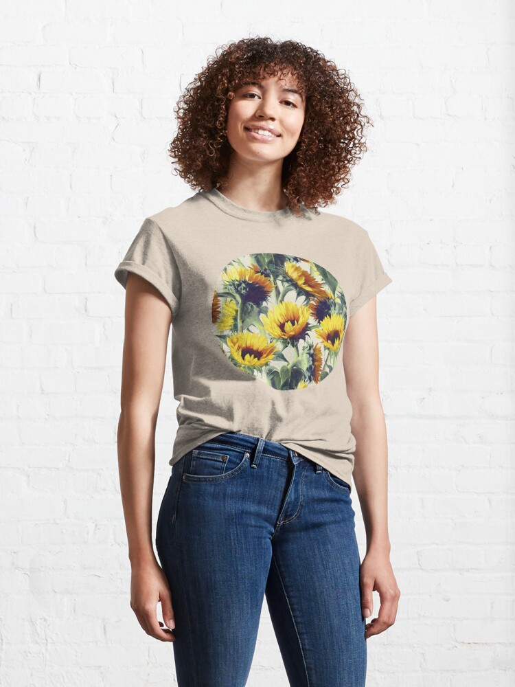 Alternate view of Sunflowers Forever Classic T-Shirt