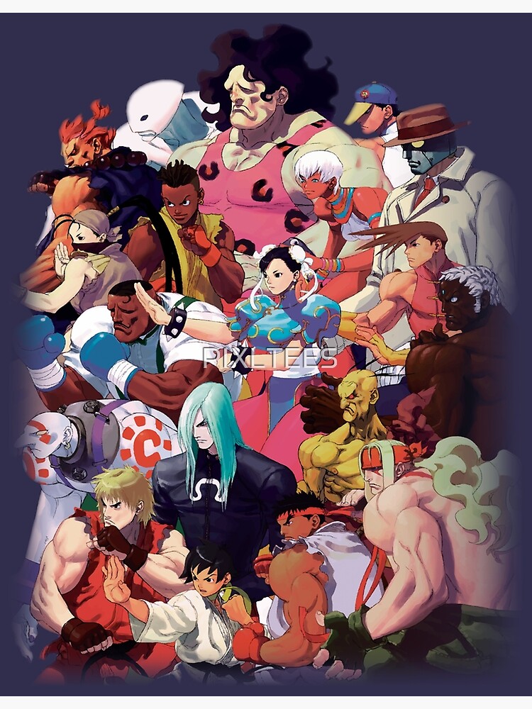 ストリートファイターIIIポスター ストリートファイターIIIポスター 【公式通販】