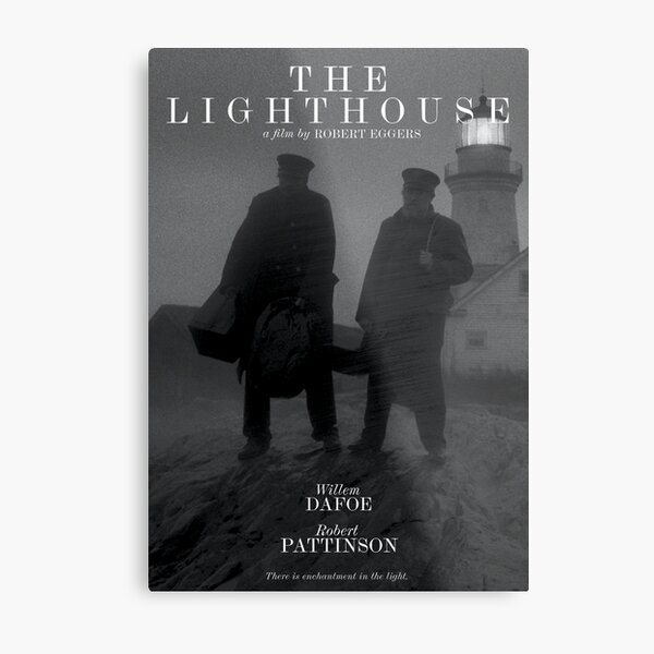 The Lighthouse Movie Poster Metal Print