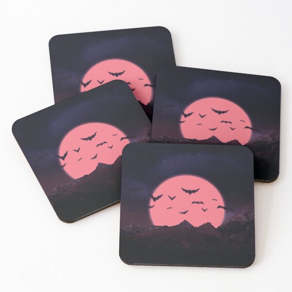 Item preview, Night bats - Creepy Cute halloween party gifts for boyfriend and girlfriend - gifts for halloween lovers designed and sold by 96design.