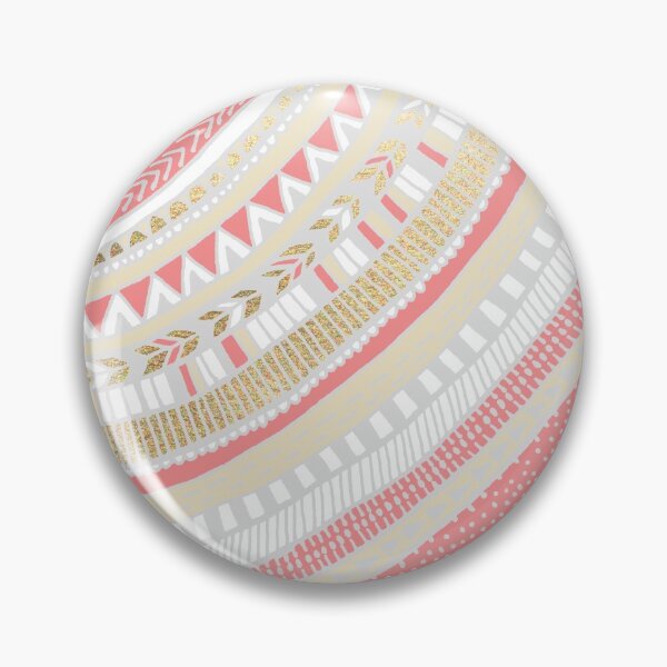 Item preview, Coral + Gold Tribal designed and sold by Tangerine-Tane.