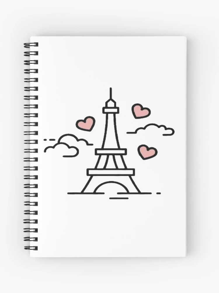 Eiffel Tower: A Vintage Travel Sketch