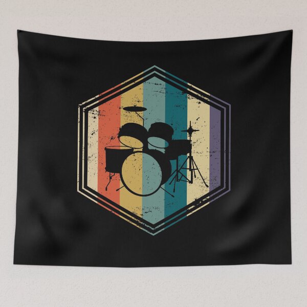 Item preview, Retro drums designed and sold by bestshirtdesign.